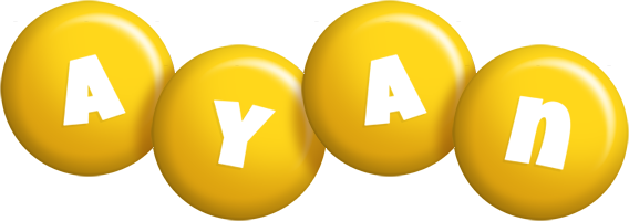 Ayan candy-yellow logo