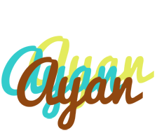 Ayan cupcake logo