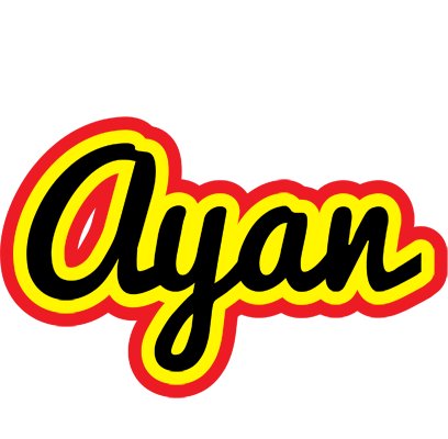 Ayan flaming logo
