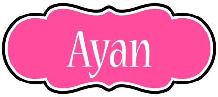 Ayan invitation logo