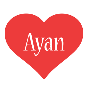 Ayan love logo