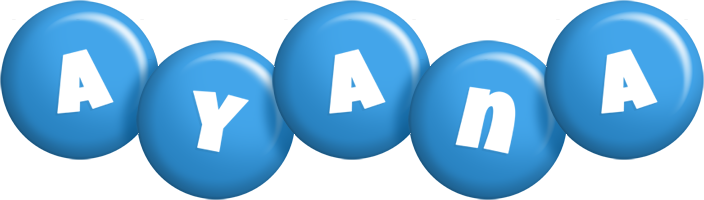 Ayana candy-blue logo