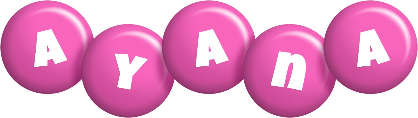 Ayana candy-pink logo
