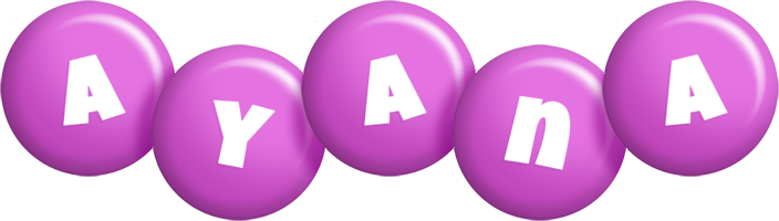 Ayana candy-purple logo