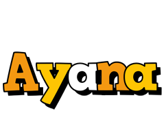 Ayana cartoon logo