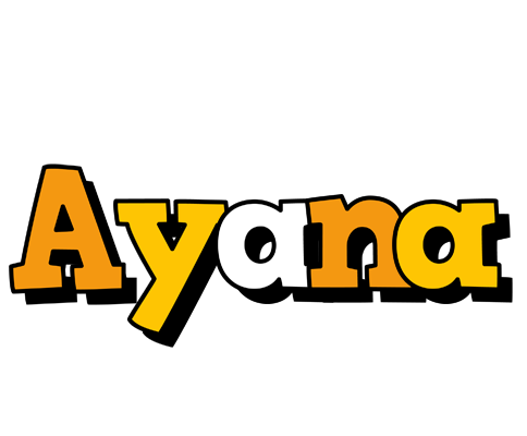 Ayana cartoon logo