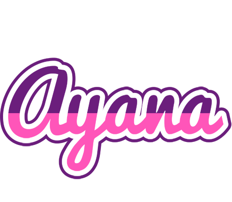 Ayana cheerful logo
