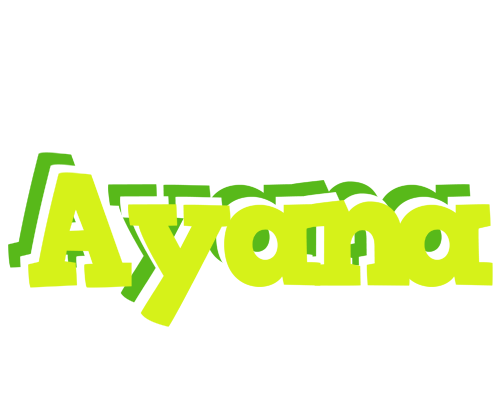 Ayana citrus logo