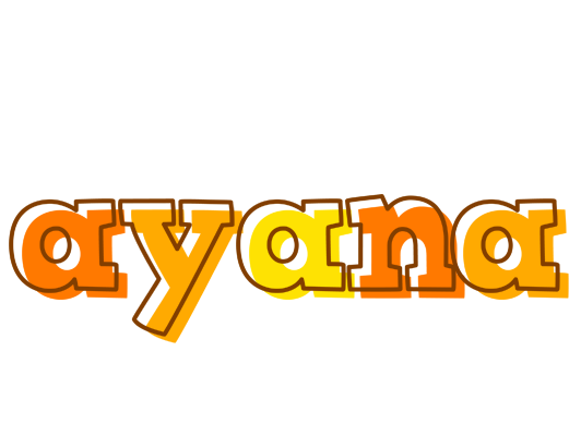 Ayana desert logo