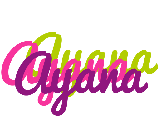 Ayana flowers logo