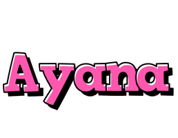 Ayana girlish logo