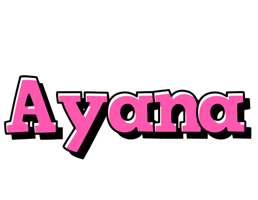 Ayana girlish logo
