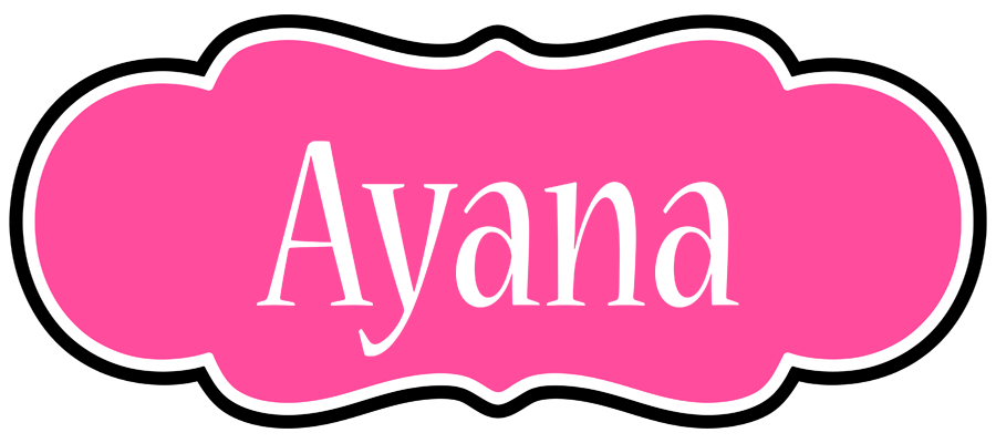 Ayana invitation logo