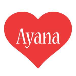 Ayana love logo
