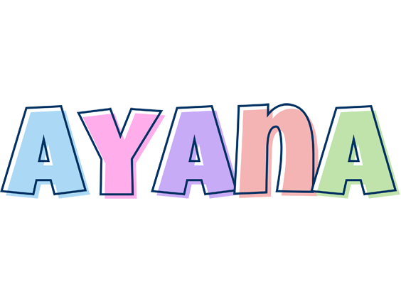 Ayana pastel logo