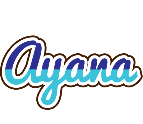 Ayana raining logo