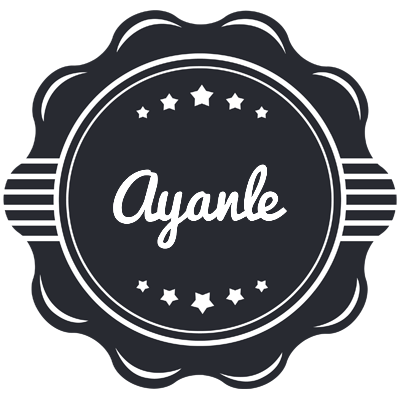 Ayanle badge logo