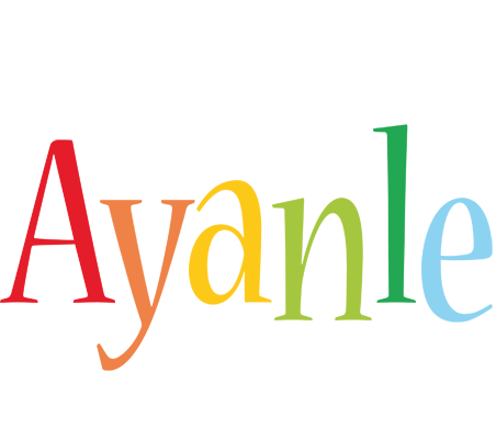 Ayanle birthday logo