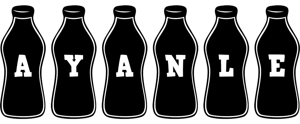 Ayanle bottle logo