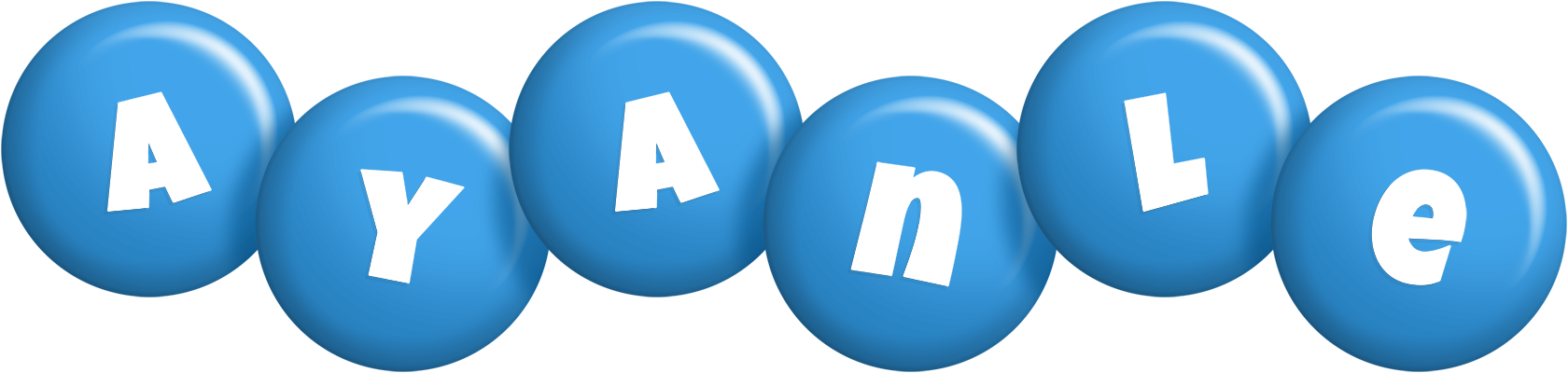 Ayanle candy-blue logo