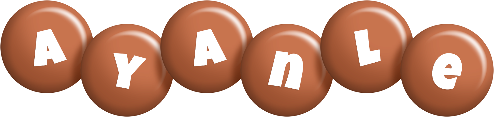 Ayanle candy-brown logo