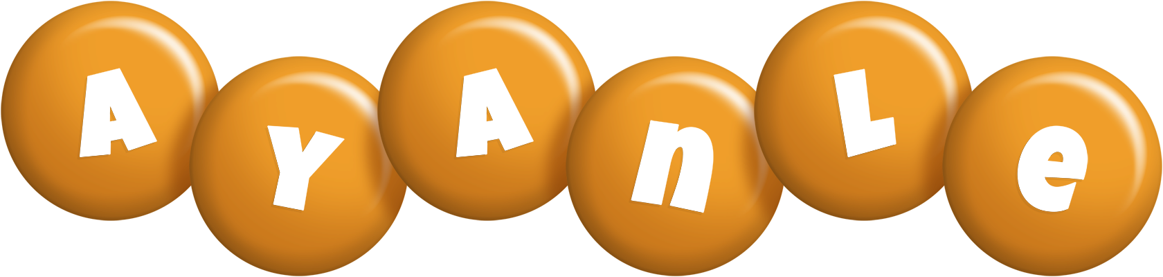 Ayanle candy-orange logo