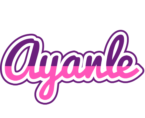 Ayanle cheerful logo