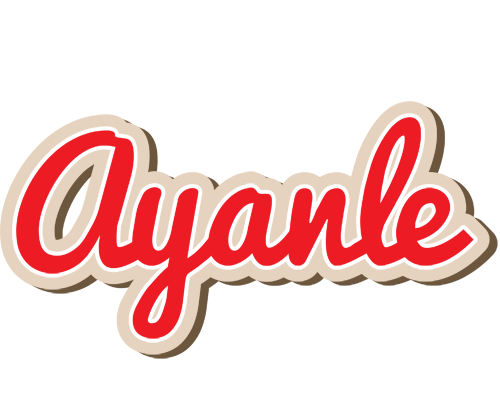 Ayanle chocolate logo