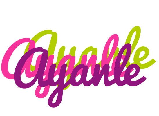 Ayanle flowers logo