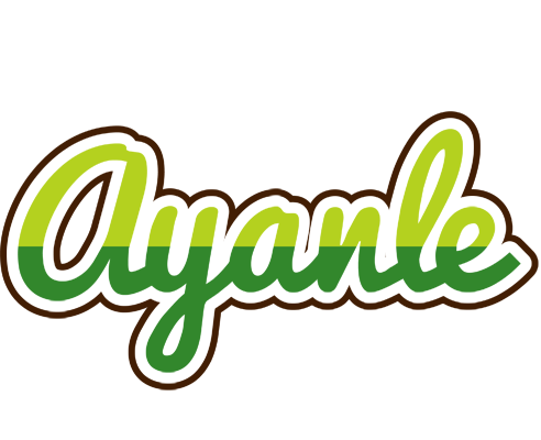 Ayanle golfing logo