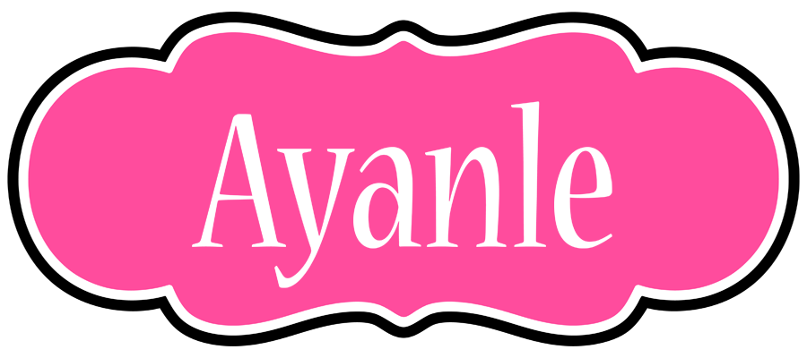 Ayanle invitation logo