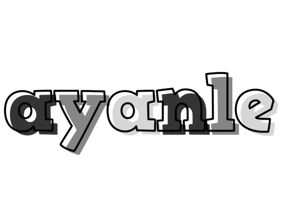 Ayanle night logo