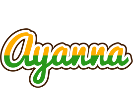 Ayanna banana logo