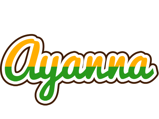 Ayanna banana logo