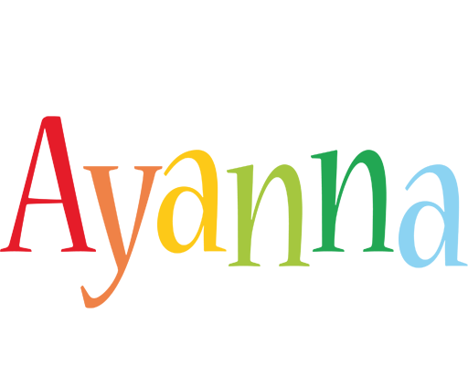 Ayanna birthday logo