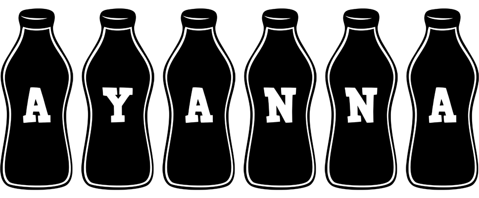 Ayanna bottle logo