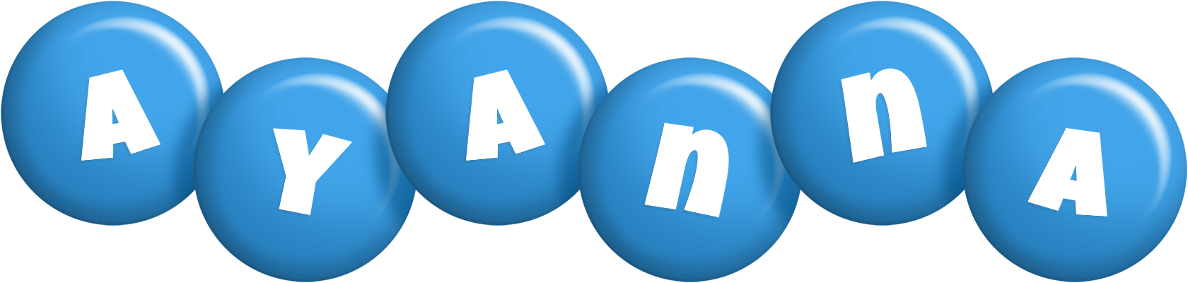 Ayanna candy-blue logo