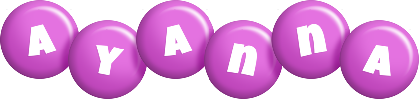 Ayanna candy-purple logo