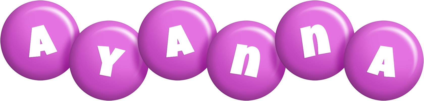 Ayanna candy-purple logo