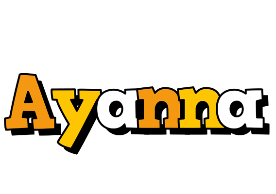 Ayanna cartoon logo
