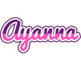 Ayanna cheerful logo