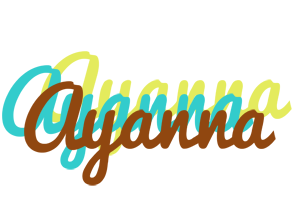 Ayanna cupcake logo