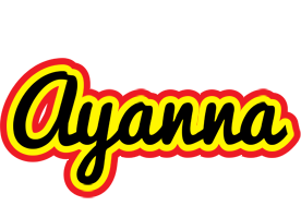 Ayanna flaming logo