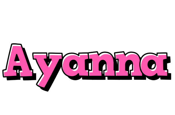 Ayanna girlish logo