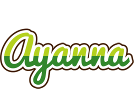 Ayanna golfing logo