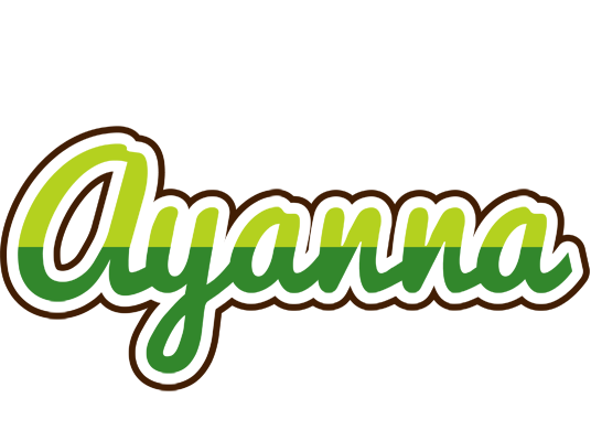 Ayanna golfing logo