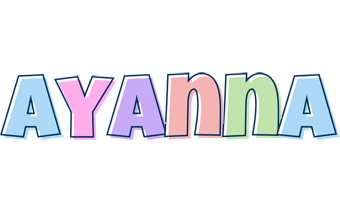 Ayanna pastel logo