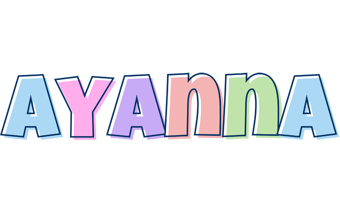 Ayanna pastel logo