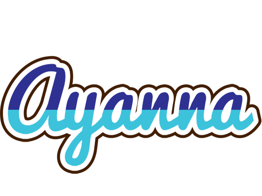 Ayanna raining logo