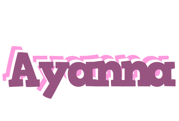 Ayanna relaxing logo